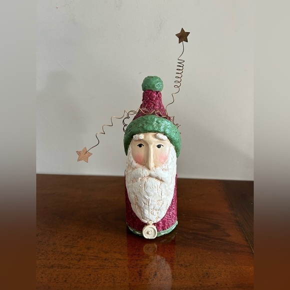 Midwest of Cannon Falls Christmas Santas Vtg CottageApproximately 8” & 8.5” Tall - Picture 1 of 6